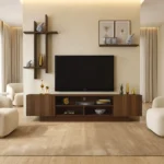 طاولة بلازما لون بني 147