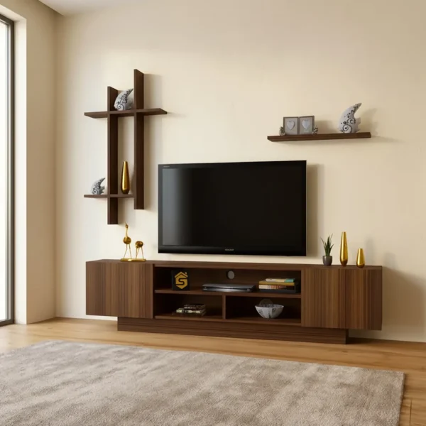 طاولة بلازما لون بني 147