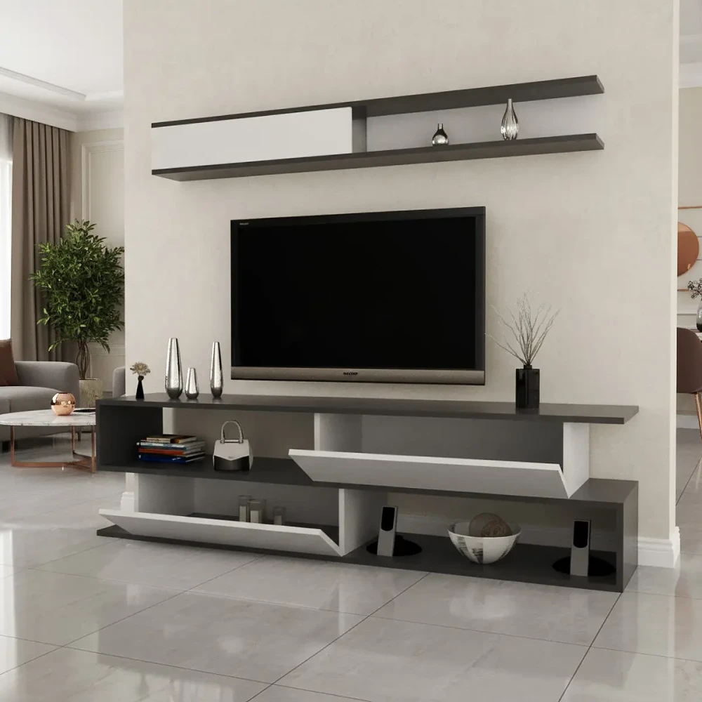 طاولة تلفاز سعودي لونين 137