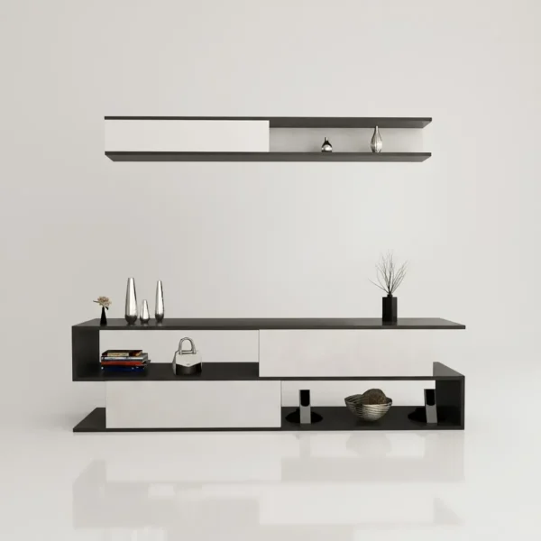 طاولة تلفاز سعودي لونين 137