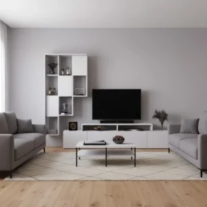 طاولة تلفاز مع وحدة أرفف كبيرة 126