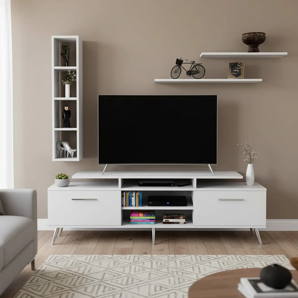 طاولة شاشة لون أبيض 149