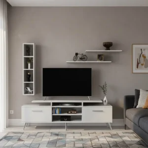 طاولة شاشة لون أبيض 149