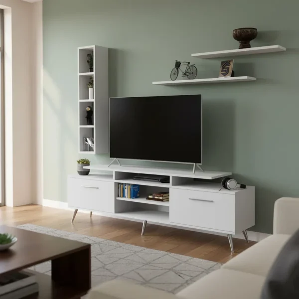 طاولة شاشة لون أبيض 149