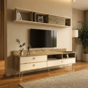 طاولة تلفزيون بيج مع خشبي 155