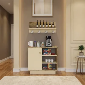 طقم طاولات بيج مع خشبي 203