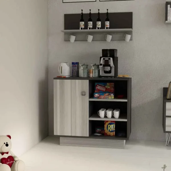 طقم طاولات رمادي درجتين 202