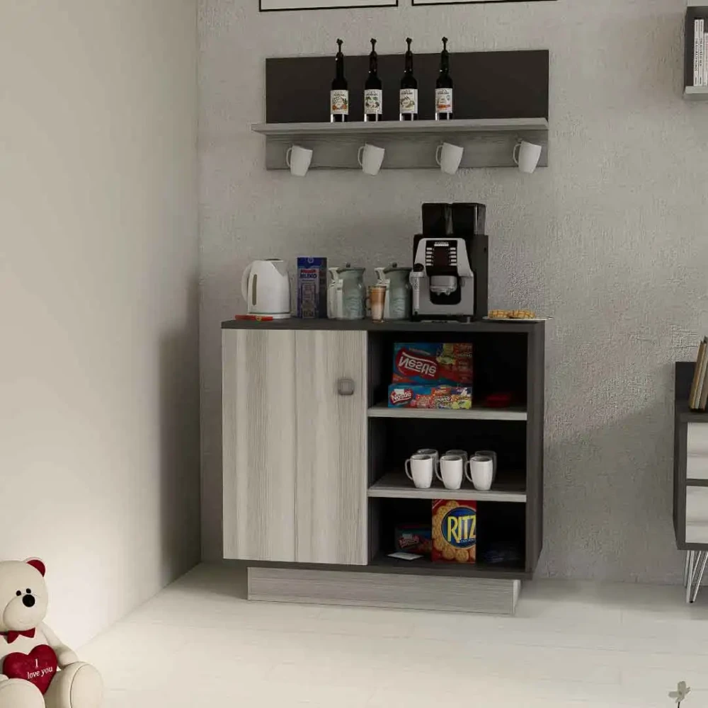 طقم طاولات رمادي درجتين 202