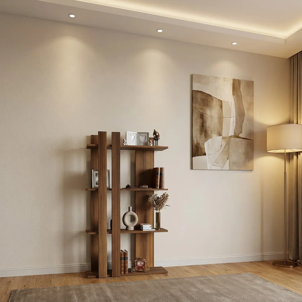 طقم طاولات و زاويه لون بني 205