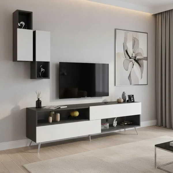 طاولة تلفاز لونين 163