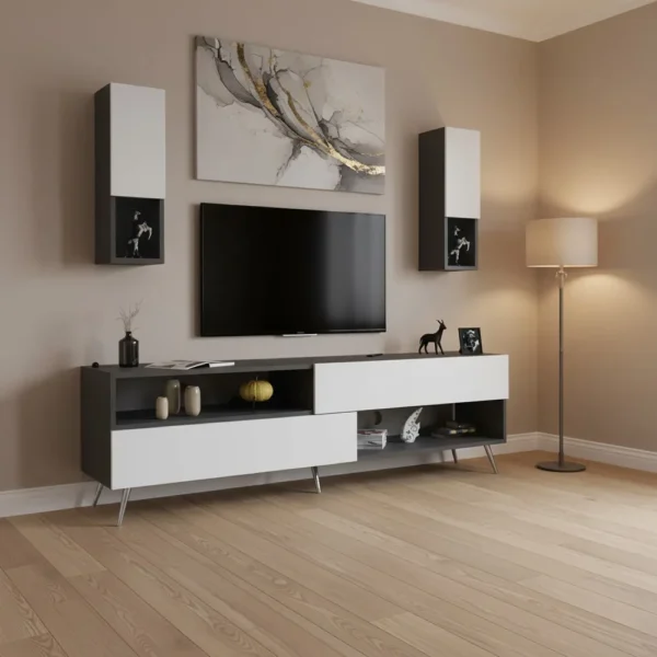 طاولة تلفاز لونين 163