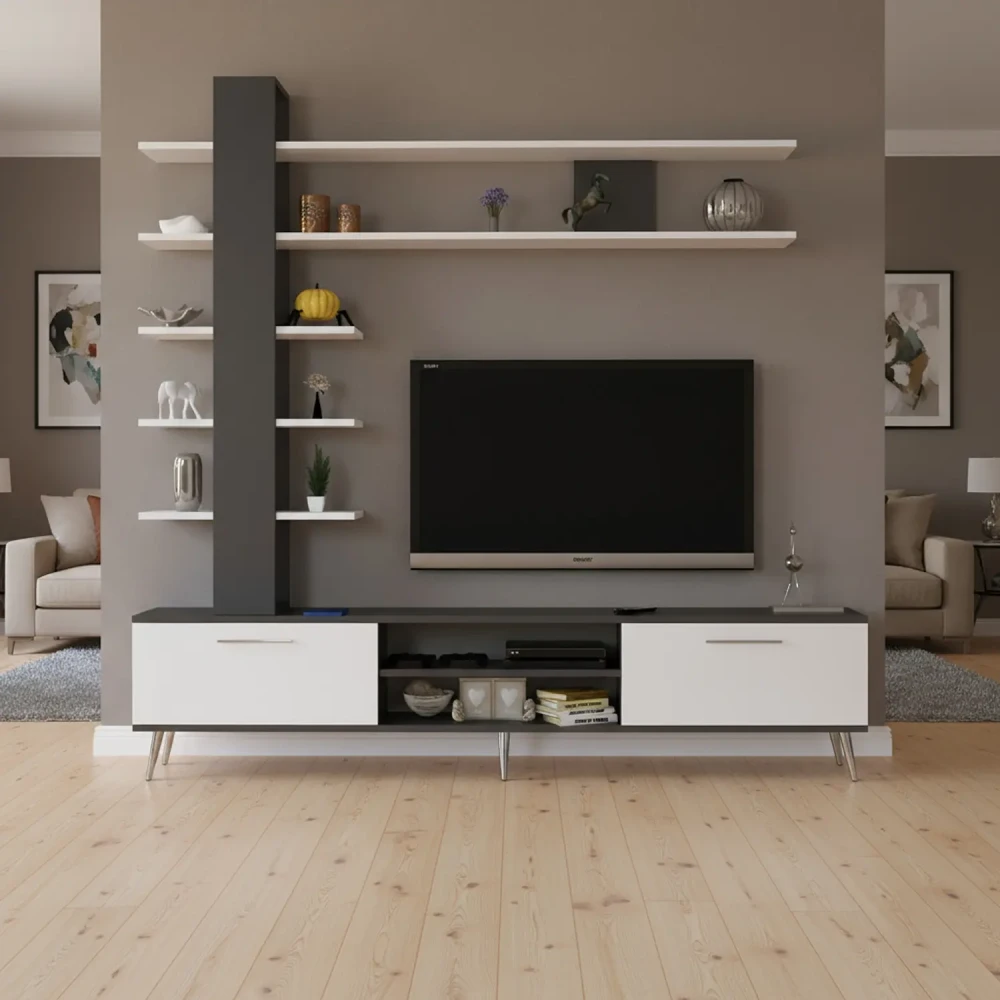 طاولة شاشة متعددة الارفف 167