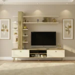 طاولة شاشة متعددة الارفف 168