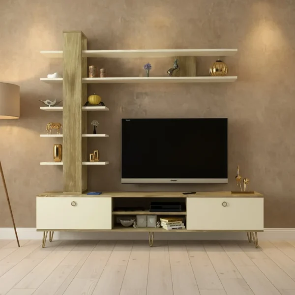 طاولة شاشة متعددة الارفف 168