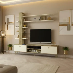 طاولة شاشة متعددة الارفف 168