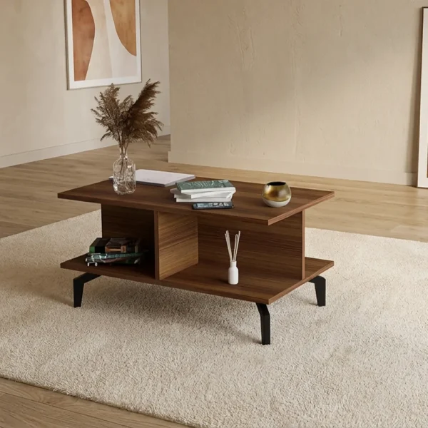 طاولة قهوة لون بني 415