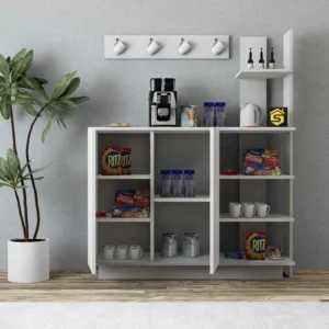 طقم طاولات لون أبيض 214