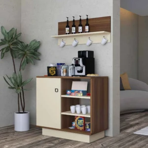 ركن قهوة بيج مع بني 308