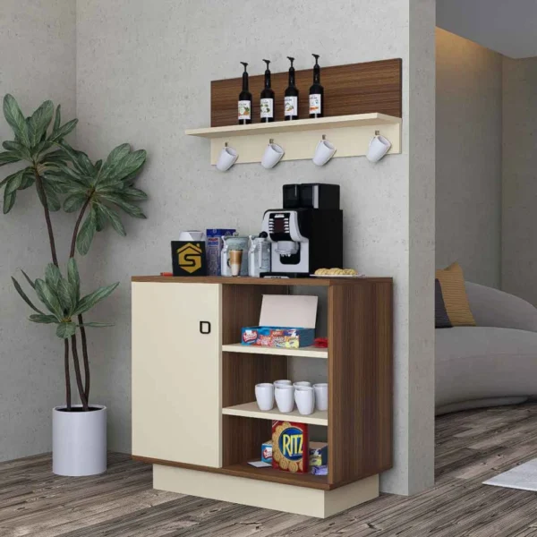 ركن قهوة بيج مع بني 308