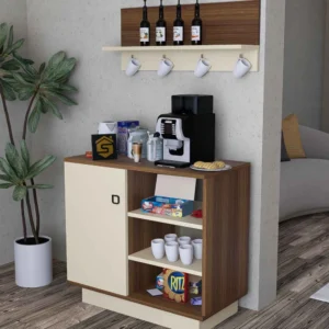 ركن قهوة بيج مع بني 308