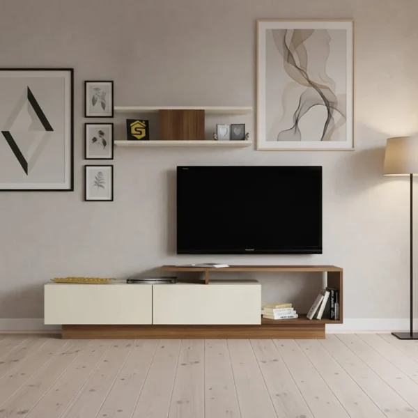 طاوله تلفزيون بيج مع بنى 177