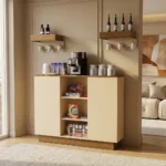 ركن قهوة لون بيج مع بني 312