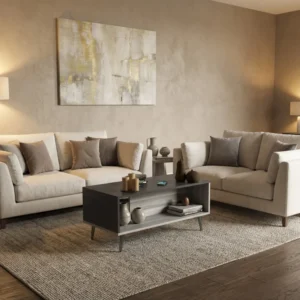 طقم طاولات عصرى لون رمادي درجتين 221