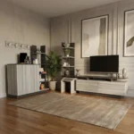 طقم طاولات لون رمادي درجتين 220