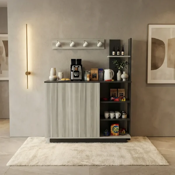 طقم طاولات لون رمادي درجتين 220