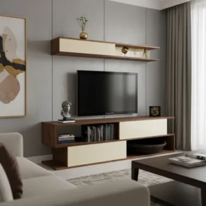 طاولة تلفاز سعودي لونين 186