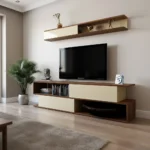 طاولة تلفاز سعودي لونين 186