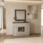 مدخل وخزانة لون رمادي درجتين 802