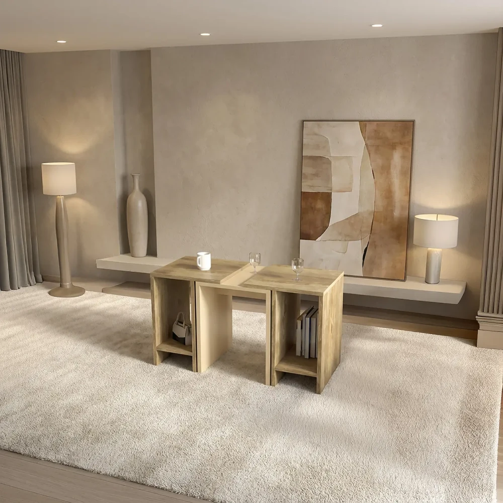 طاولة قهوة مودرن قابلة للتعديل