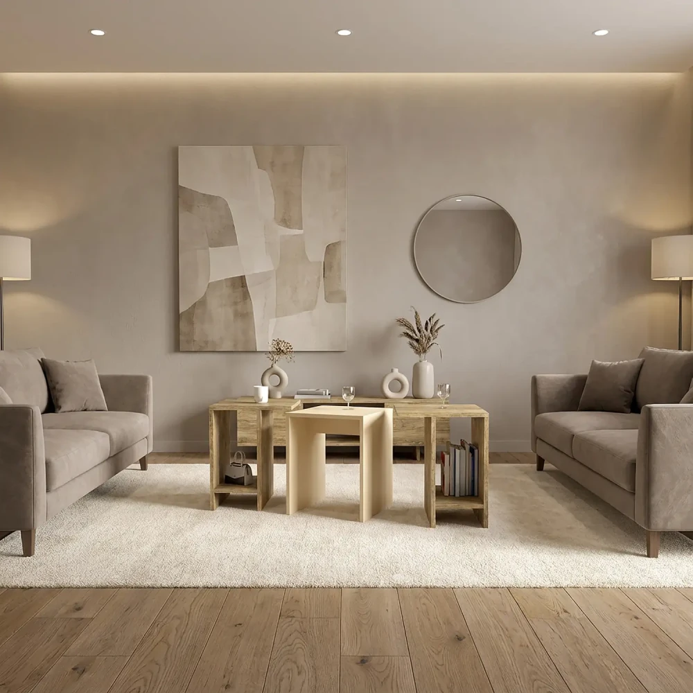 طاولة قهوة مودرن قابلة للتعديل