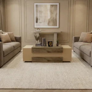 طاولة وسط لون بيج مع خشبي 435