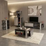 طقم طاولات لون رمادي درجتين 234