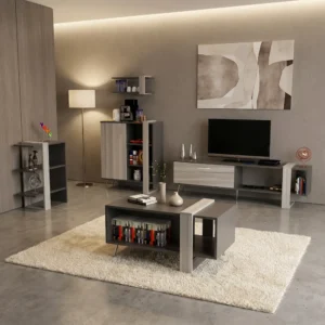 طقم طاولات لون رمادي درجتين 234