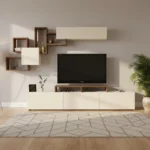 طاولة تلفاز Elit2 بني وبيج 197