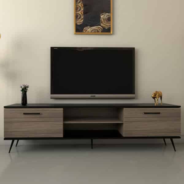 طقم طاولات تصميم تركي لون رمادي درجتين 241