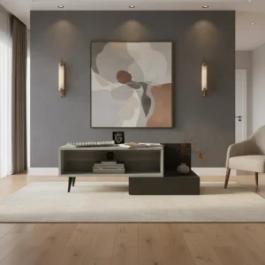 طاولة وسط عصرية لونين 443