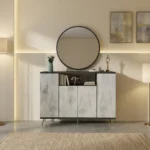 مدخل وخزانة مودرن رمادي درجتين 805