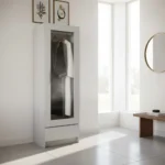 دولاب و خزانة تبخير الملابس لون ابيض 702