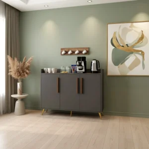 كوفي كورنر ديزاين تركي رمادي مع بني 328