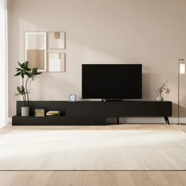 طاولة تلفزيون متعددة الاستخدام للمنازل