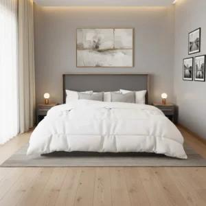 سرير نوم ديزاين تركي لون رمادي و بني 098سرير نوم ديزاين تركي لون رمادي و بني 098