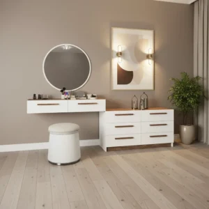 تسريحة عصرية لون أبيض مع بني 0911