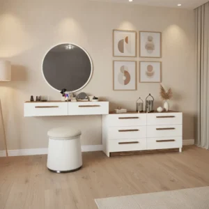 تسريحة عصرية لون أبيض مع بني 0911