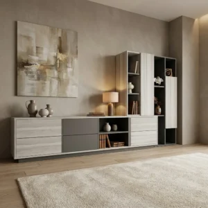 طقم طاولات متكامل لون رمادي درجتين 244