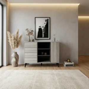 طقم طاولات متكامل لون رمادي درجتين 244