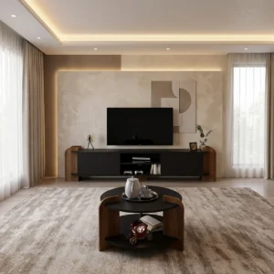 طقم طاولات تلفزيون وطاولة وسط 251